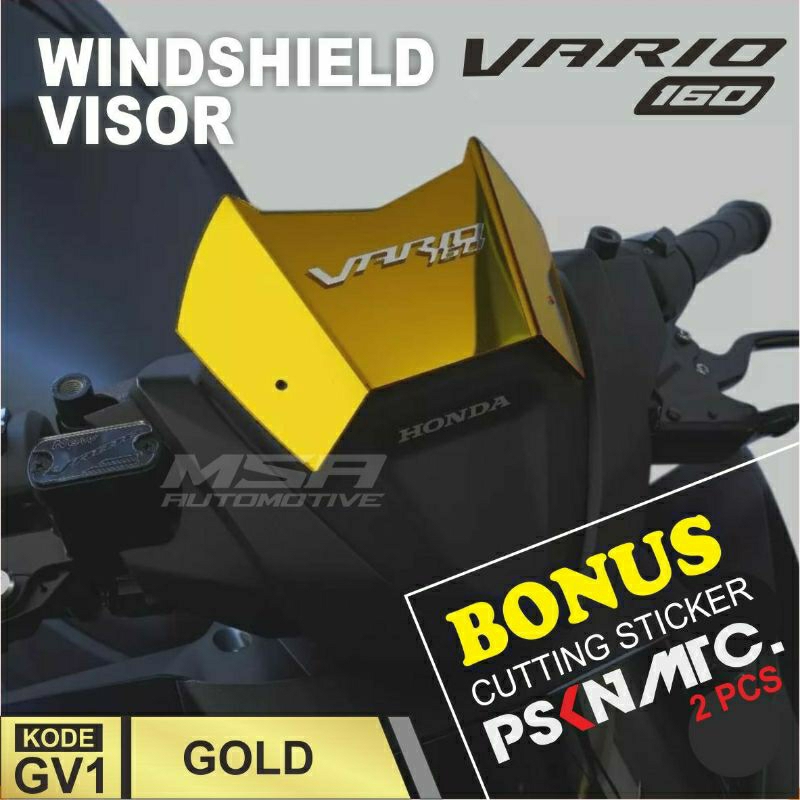 VISOR , WINDSHIELD , VARIO ALL NEW 160 2022 - 2023