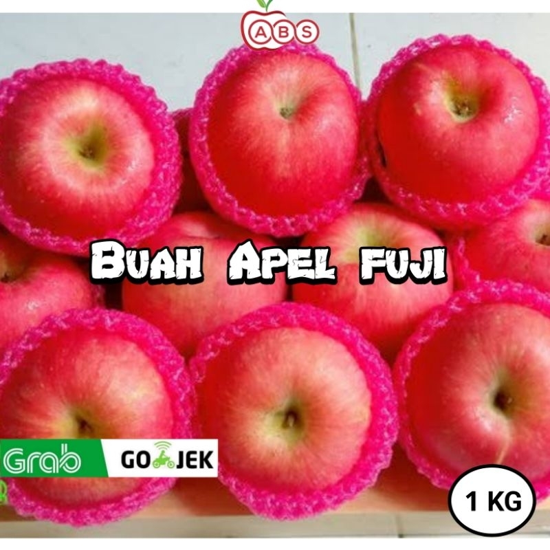 Apel fuji 1 kg | Buah apel fuji merah 1 Kg | apel fuji manis garing