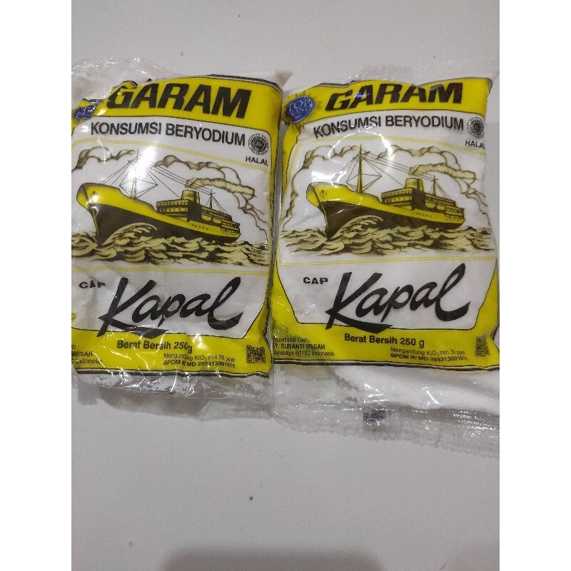 

garam kapal 250gr