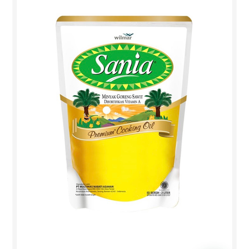 

MINYAK GORENG SANIA 2Liter (Diskon live shoppe)