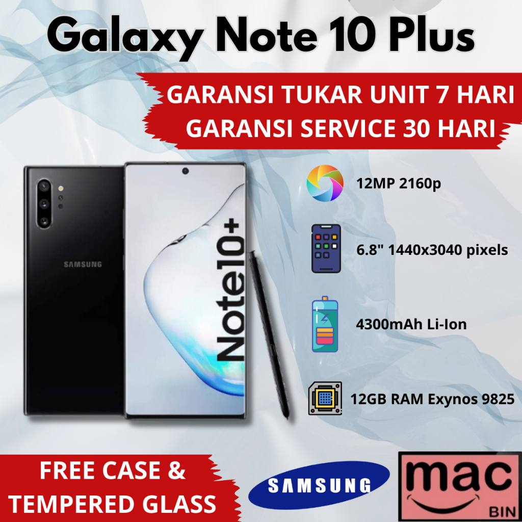 Samsung Galaxy S10 Plus | Note 10 Plus | Note 10 Lite | Note 9 | 512GB 128GB Second