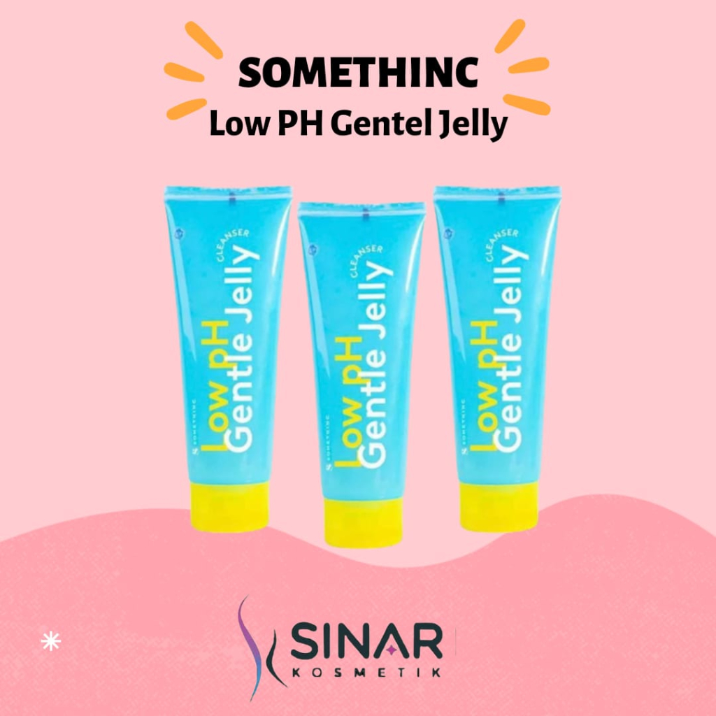 Somethinc Low  PH Gentle Jelly 100ml - Sabun Cuci Muka- Cleanser- Somethinc