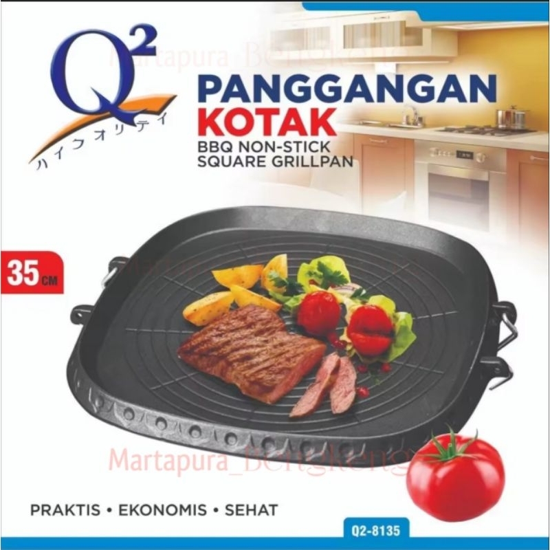 Grill pan Q2 / Alat panggangan BBQ grill