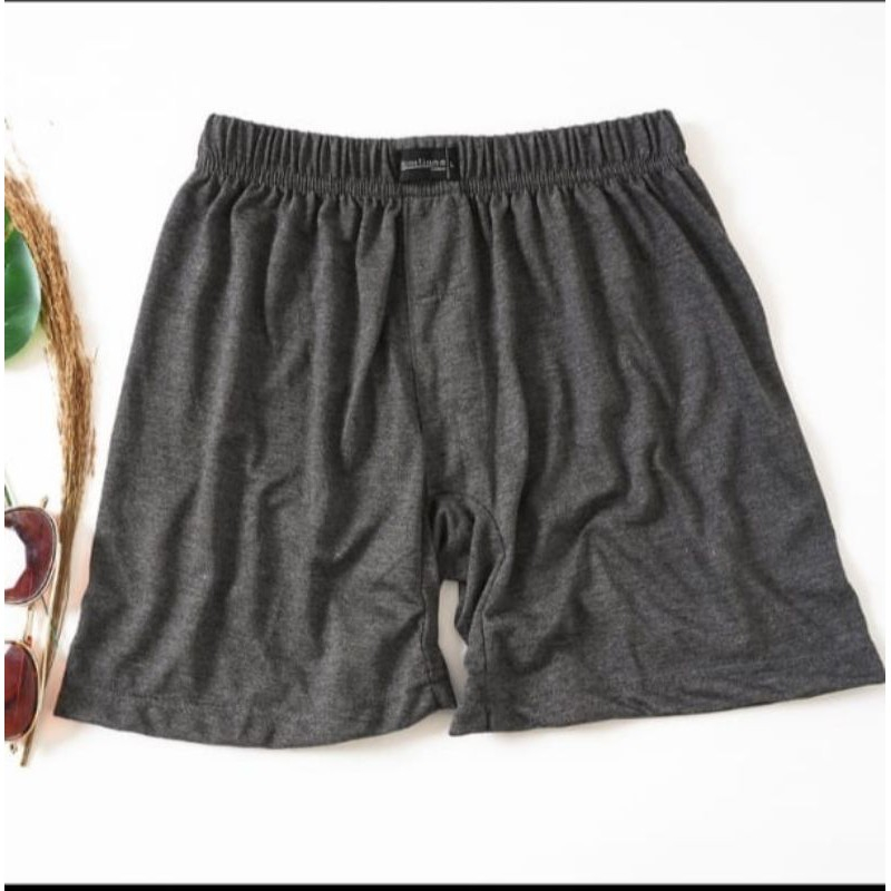 BEST SELLER - BOXER SCORLINES PRIA WANITA| CELANA PENDEK SANTAI | CELANA BOXER TIDUR|