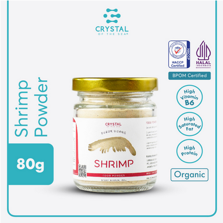 

Crystal of the Sea | Shrimp Powder | Bubuk Udang Rebon | Bubuk Udang - Bumbu Kaldu Penyedap MPASI