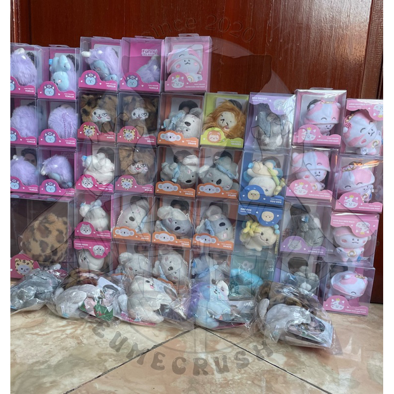 [LIVE] FUNNY TREASURE MD PLUSH KEYRING PHOTOCARD HOLDER