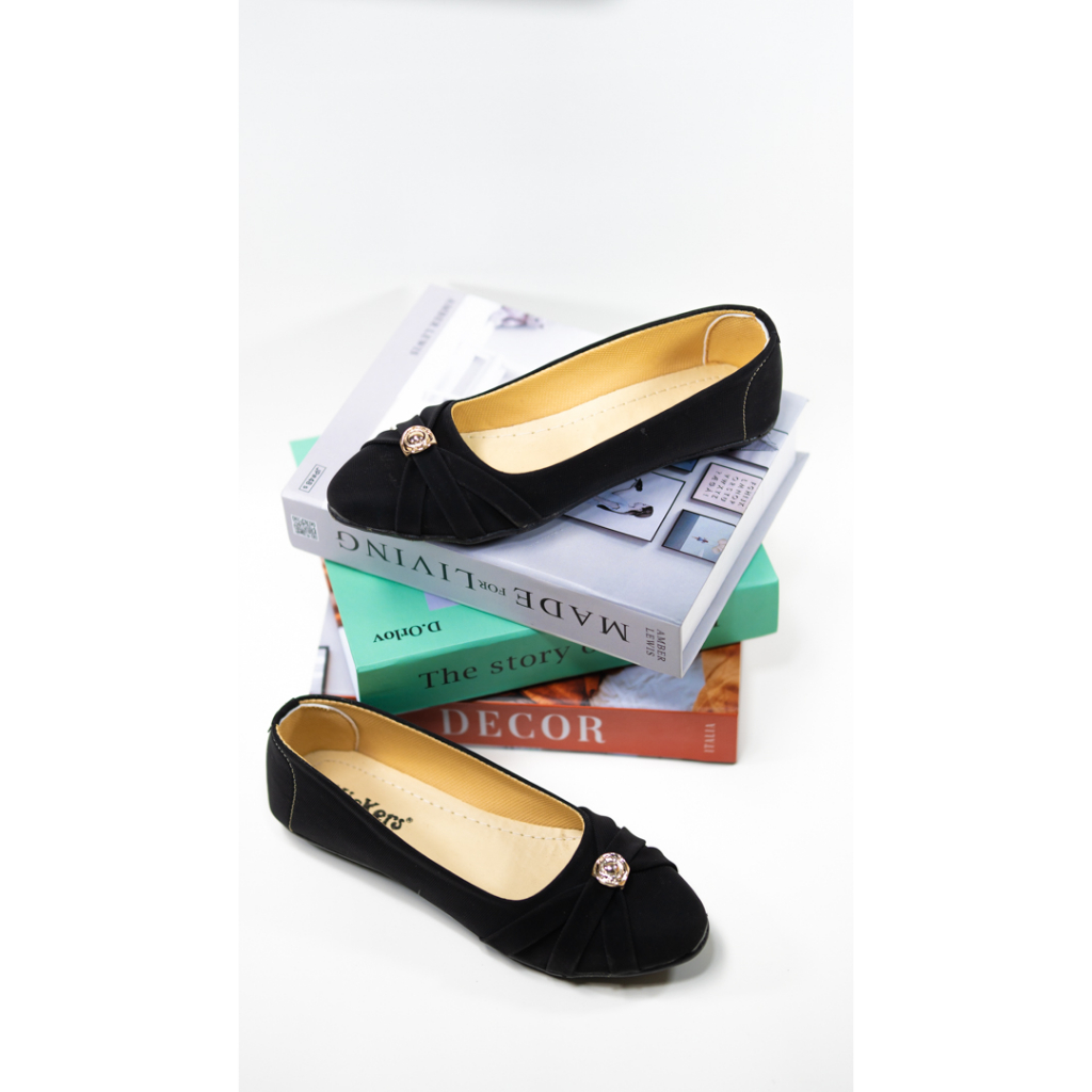 PROMO SEPATU FLAT WANITA / SEPATU BALET SLIP ON / SEPATU BALET MODEL KEKINIAN