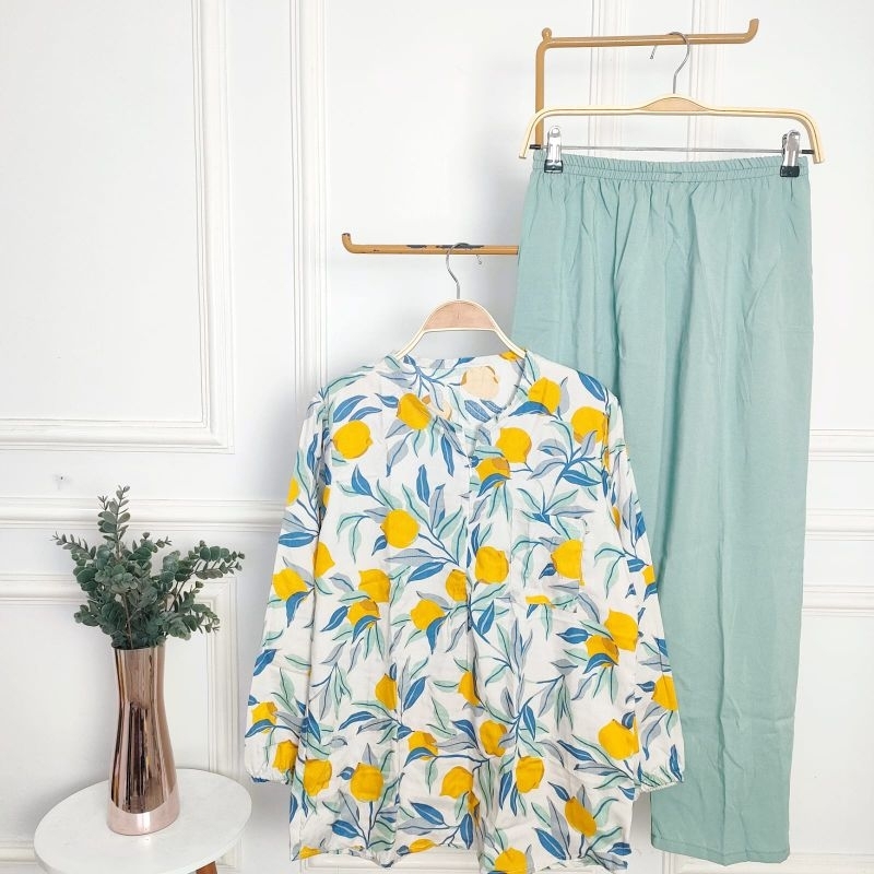 BISA COD BABYDOLL MUSLIM/ BABYDOLL MUSLIM STANDAR/ SETELAN BABYDOLL/ SET BAJU TIDUR MUSLIMAH/ PIYAMA