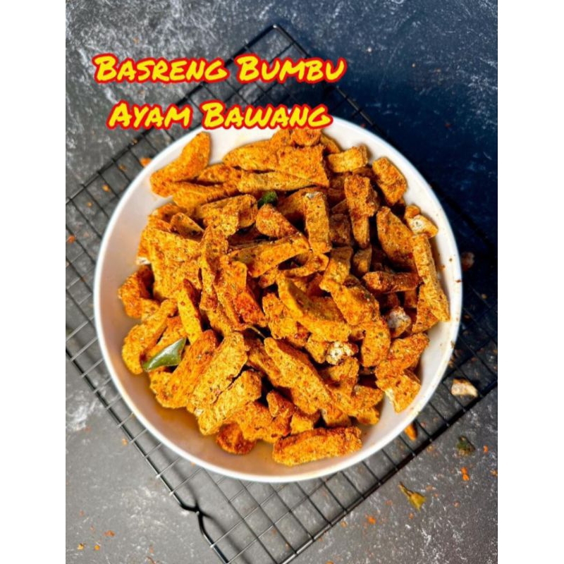 

Basreng bumbu ayam bawang (cikruh ) 1 KG