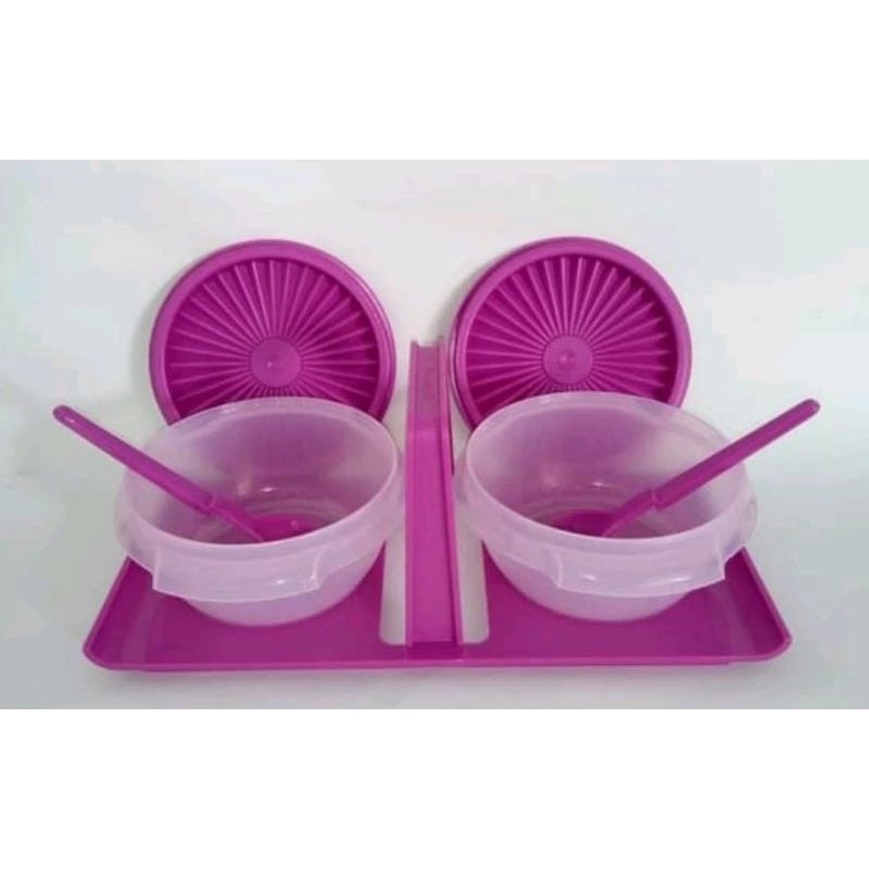 Condimate Set Ungu Tupperware