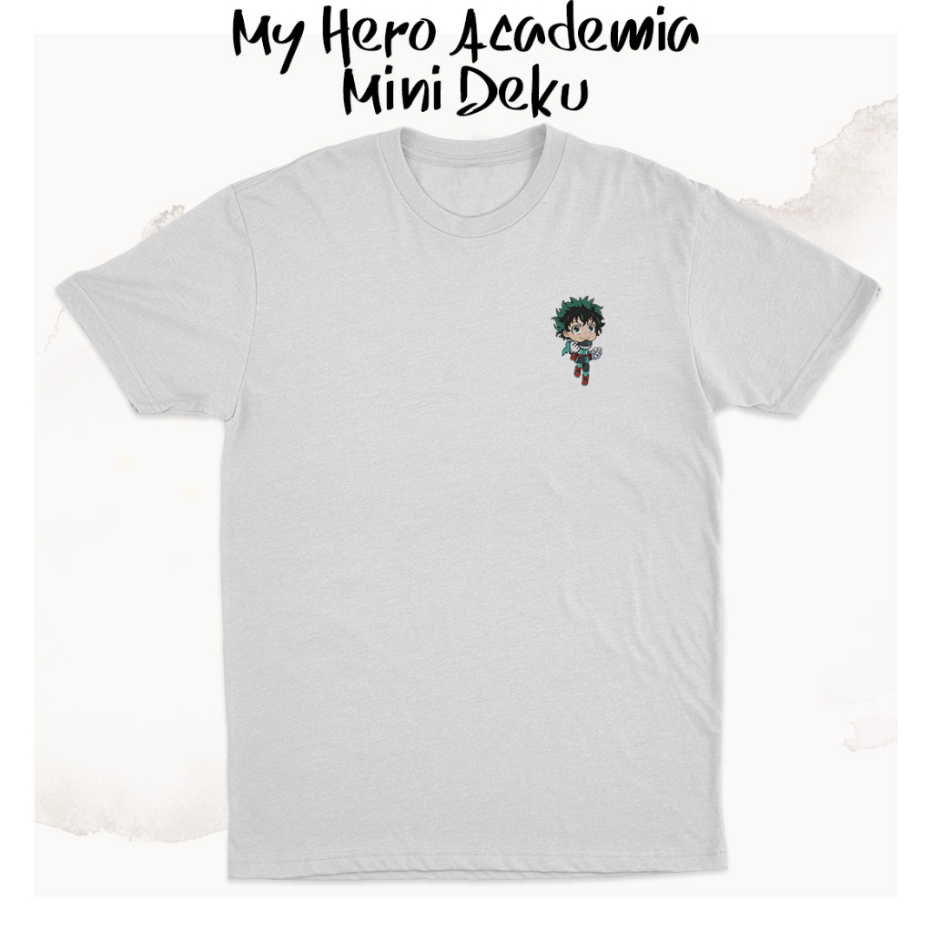 Kaos Mini Deku Izuku Midoriya Anime My Hero Academia K0353