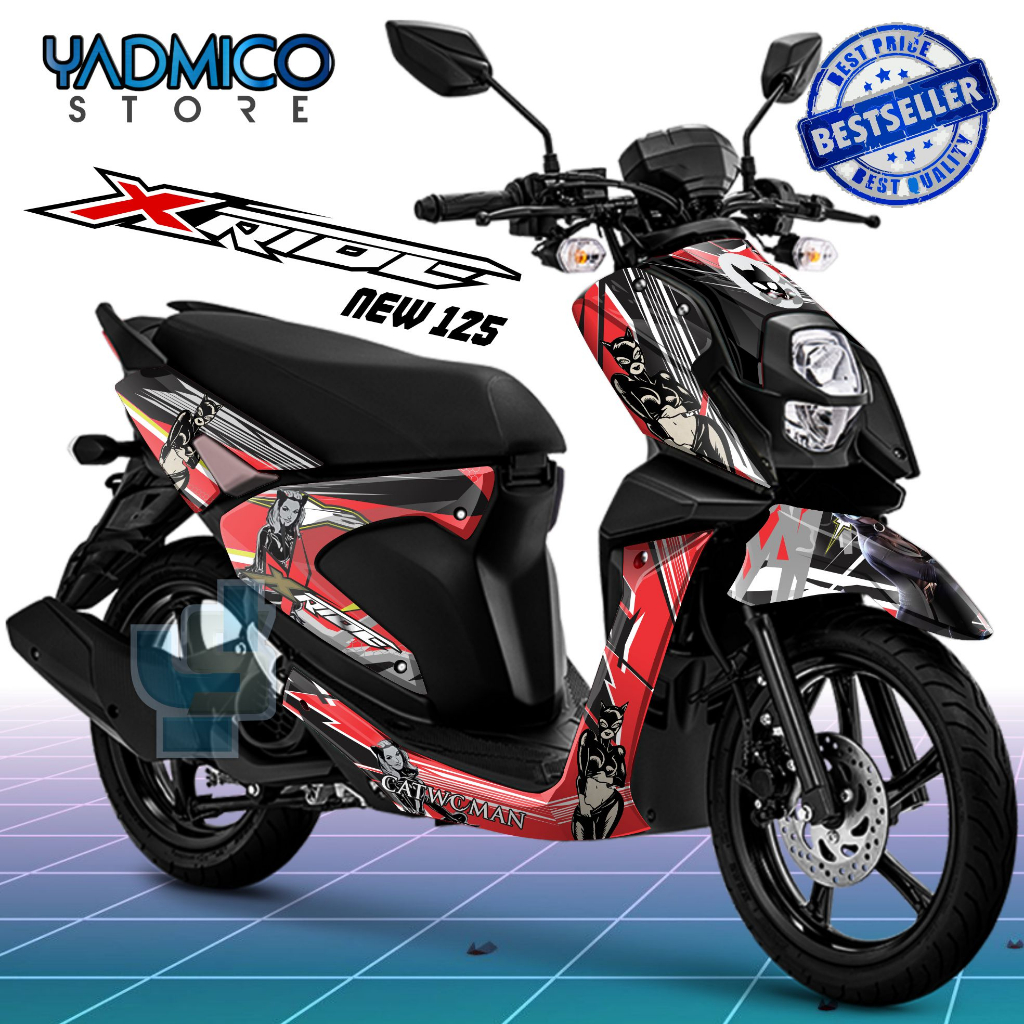 Decal X Ride 125 Full Body - Stiker Motor XRide 125 Full Body - Dekal X Ride 125 Full Body - Stripin