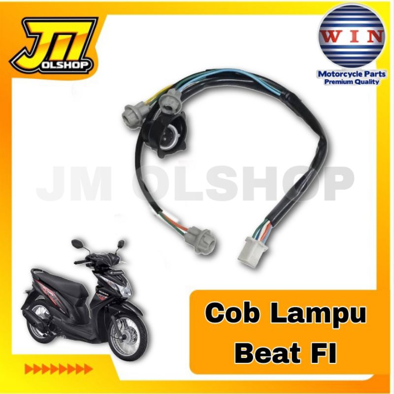 Cob Lampu Depan Beat Fi Up Honda Fitting Honda Beat Fi. Cob Lampu Depan Set WIN