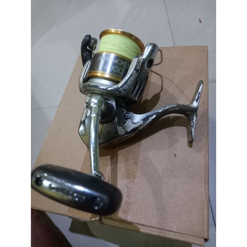 shimano aernos xt 4000 normal lecet pemakaian