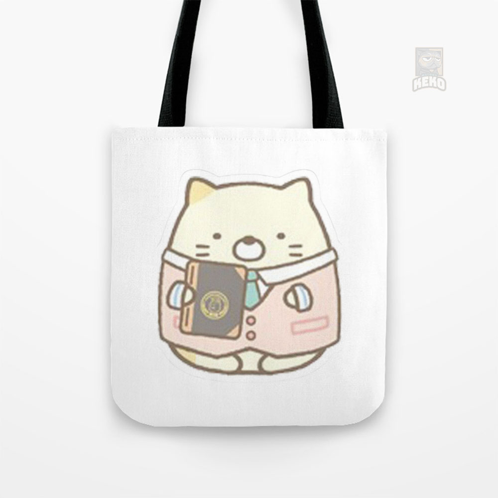 Sumikko Gurashi, Neko Tote Bag Kanvas