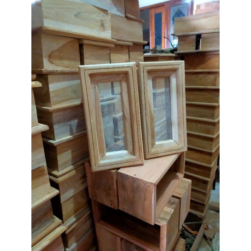 Angin angin rumah / loster kayu jati lebih tebal kuat / angin angin rumah minimalis