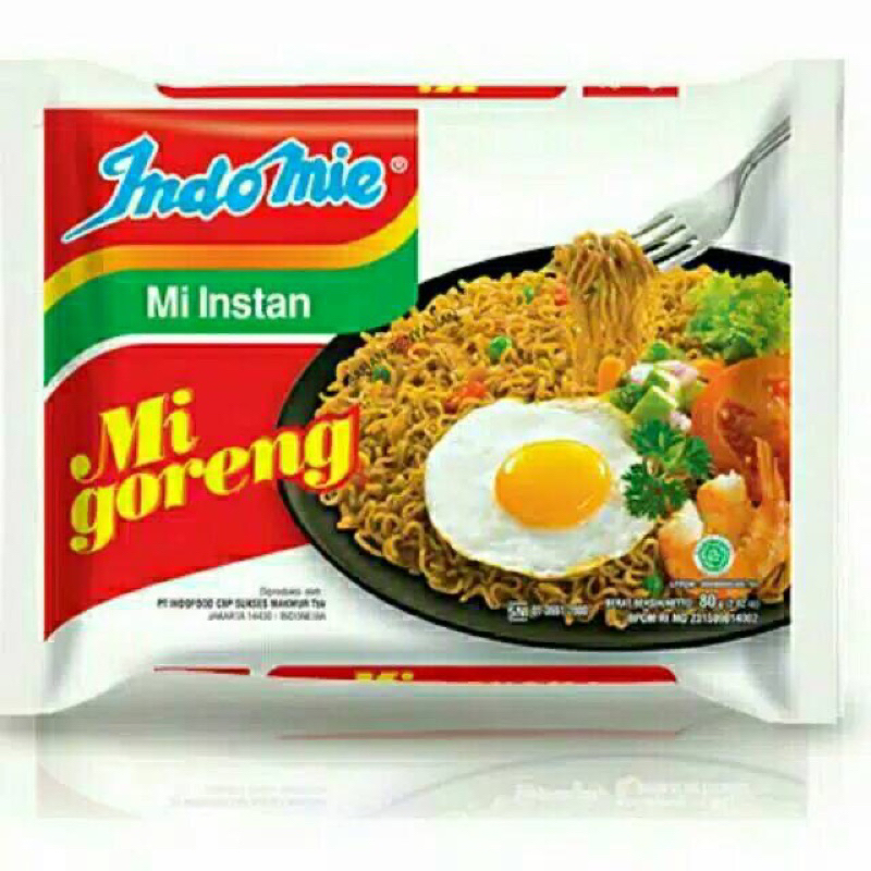 

INDOMIE GORENG PAKET HEMAT ISI 10pcs