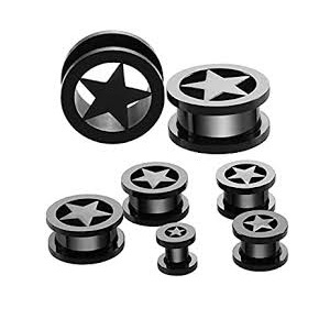 Anting Persing Telinga Titanium/persing plug besi/Persing telinga/piercing plug/expander telinga