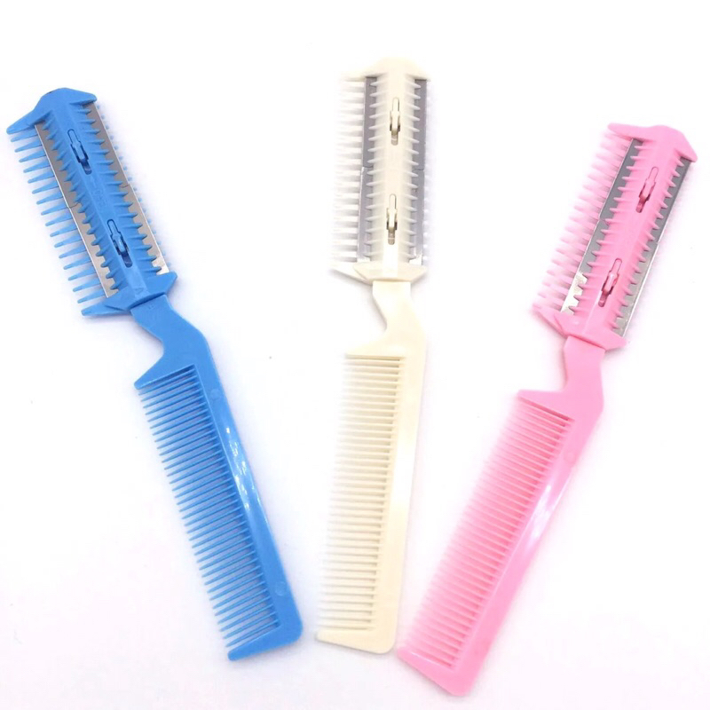LUSINAN Sisir Silet / Sisir Comet / Sisir Potong Poni 028 GROSIR