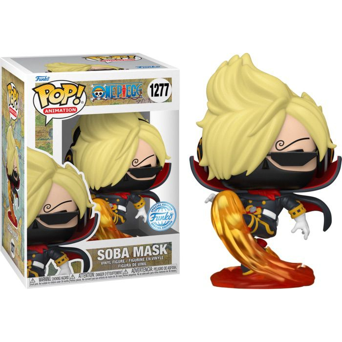Funko Pop Original Exclusive Animation - One Piece - Sanji Soba Mask