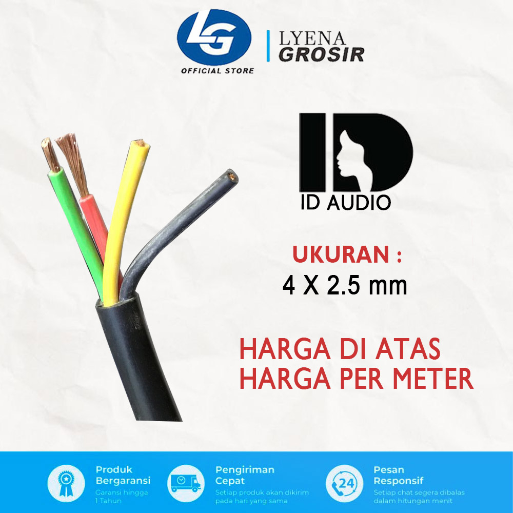 KABEL SPEAKER 4 X 2.5MM / KABEL ID AUDIO PERMETER