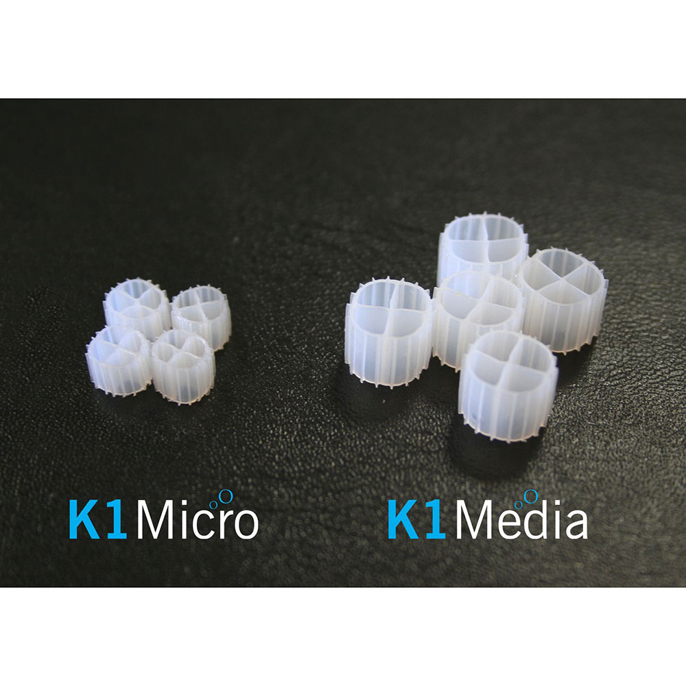 KALDNESS 1 KG MEDIA FILTER BIOLOGIS MEDIA FILTER AQUARIUM KALDNES K1