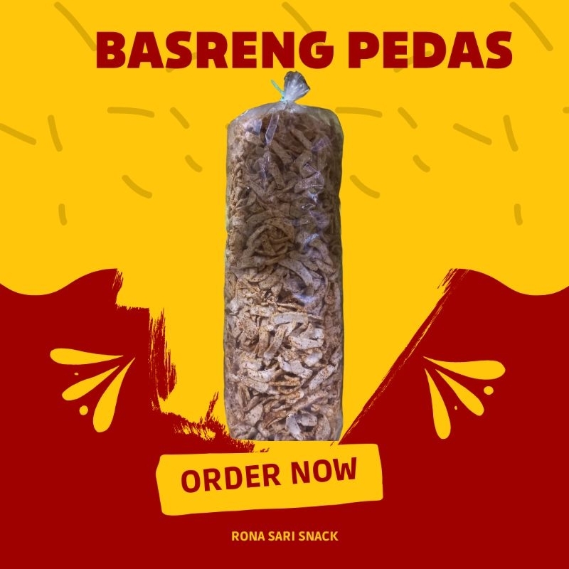 

BASRENG IKAN PEDAS VIRAL DAUN JERUK 250GRAM-1000GRAM