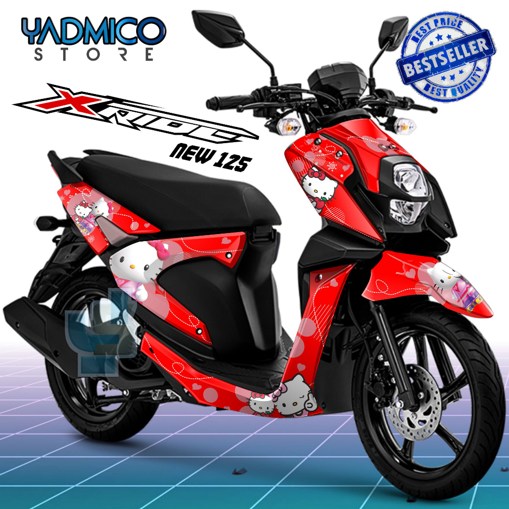 Decal X Ride 125 Full Body - Stiker Motor XRide 125 Full Body - Dekal X Ride 125 Full Body - Stripin