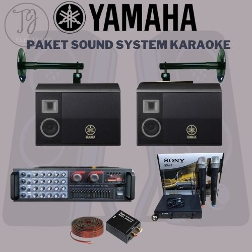 Paket sound system Karaoke YAMAHA 10 inch ( SUPER ) ORIGINAL