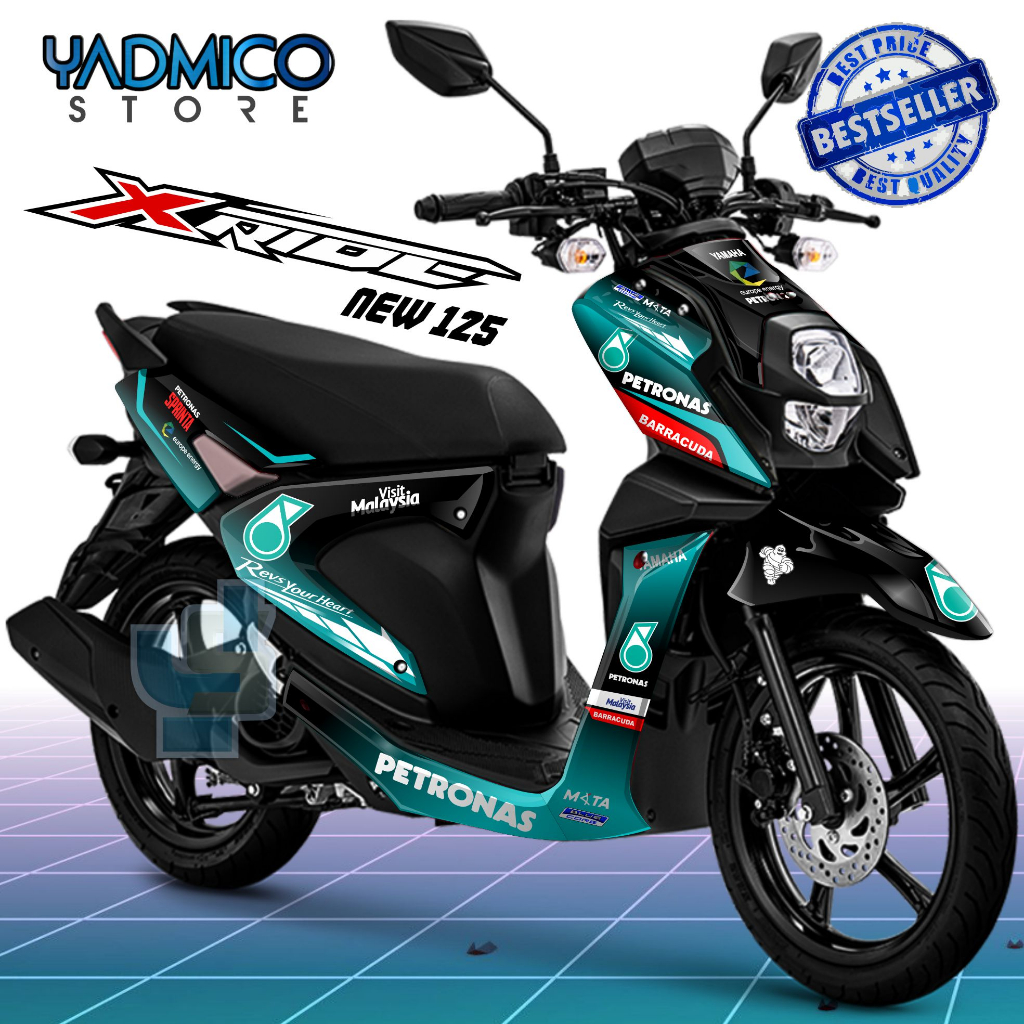Decal X Ride 125 Full Body - Stiker Motor XRide 125 Full Body - Dekal X Ride 125 Full Body - Stripin