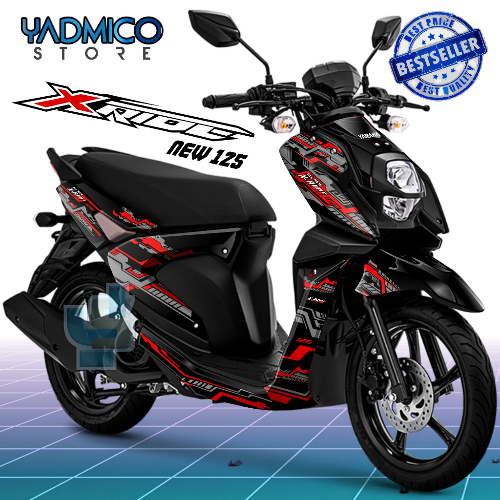Decal X Ride 125 Full Body - Stiker Motor XRide 125 Full Body - Dekal X Ride 125 Full Body - Stripin