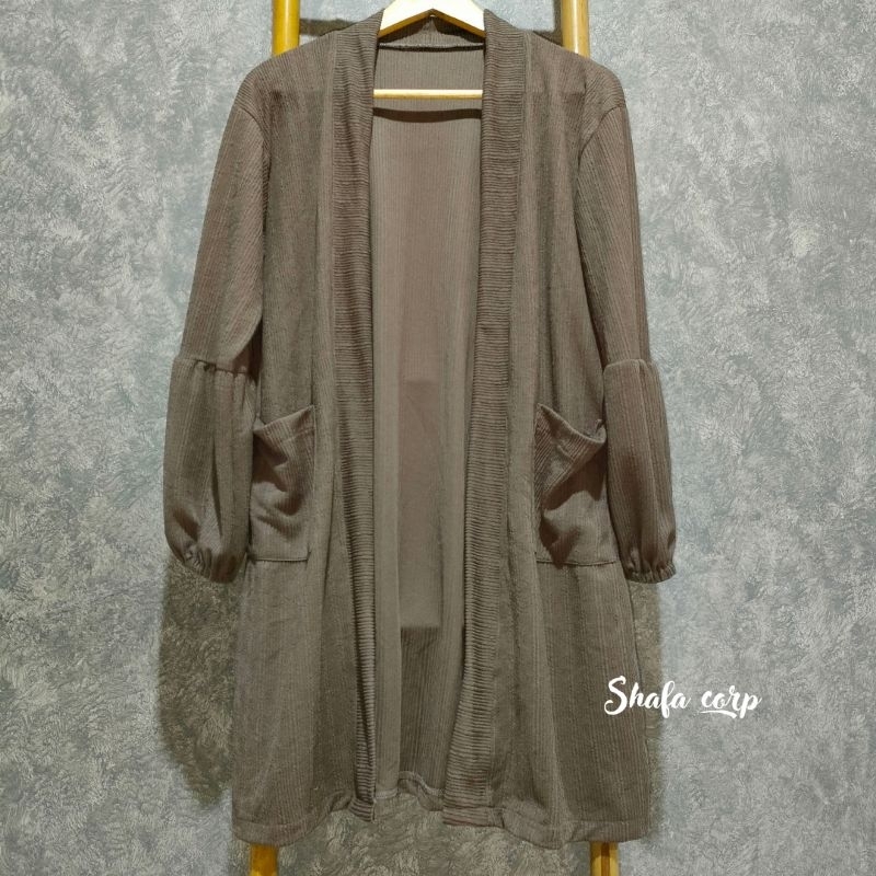 KARDIGAN OUTER BLAZER RAJUT KNIT WANITA KIMI