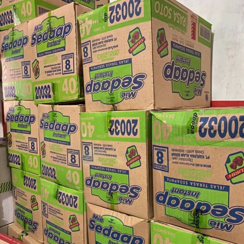 

Mie Sedap Soto 1 dus isi 40 pcs