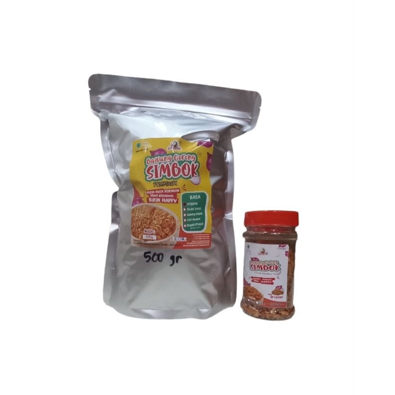 

Refil Bawang Goreng Simbok 500gram Original