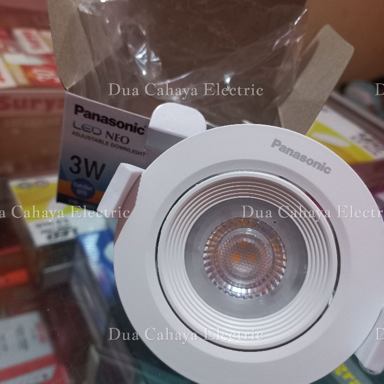 PANASONIC 3W LED NEO ADJUSTABLE DOWNLIGHT WARM WHITE