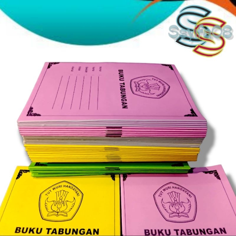 

BUKU TABUNGAN SEKOLAH PER 1 PAK( ISI 50PCS)