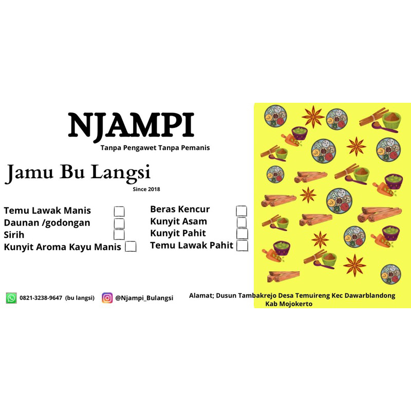 

(PO) Jamu Tradisional