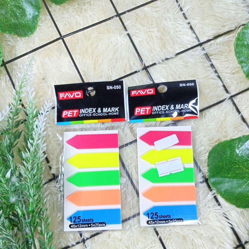 

STICK NOTE BENDERA/PANAH 5W
