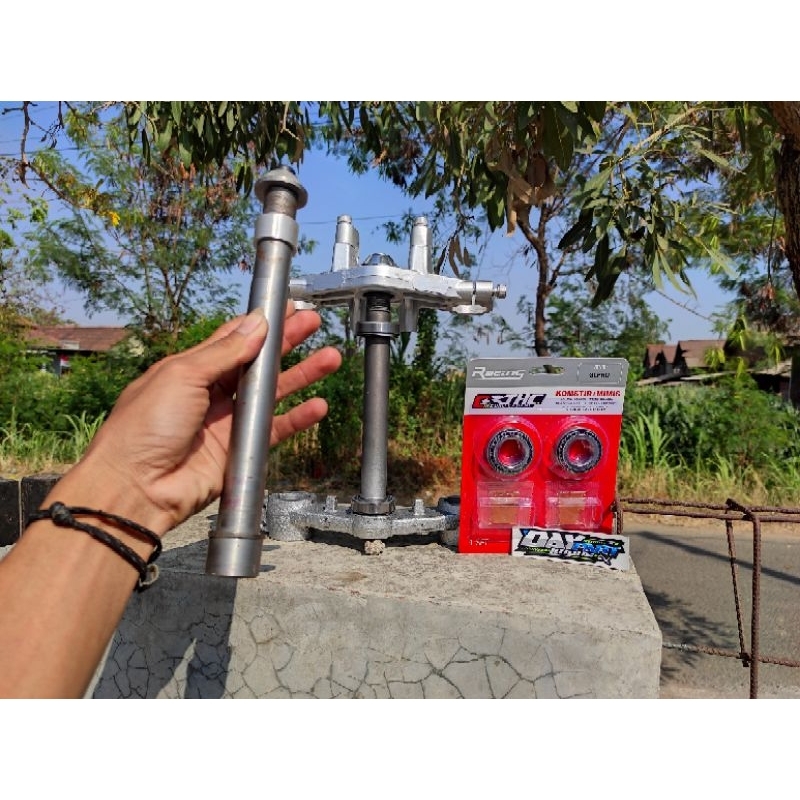 as comstir komstir T atas bawah ninja pnp cb gl mp tiger as stang setang stir gl pro cb megapro tige