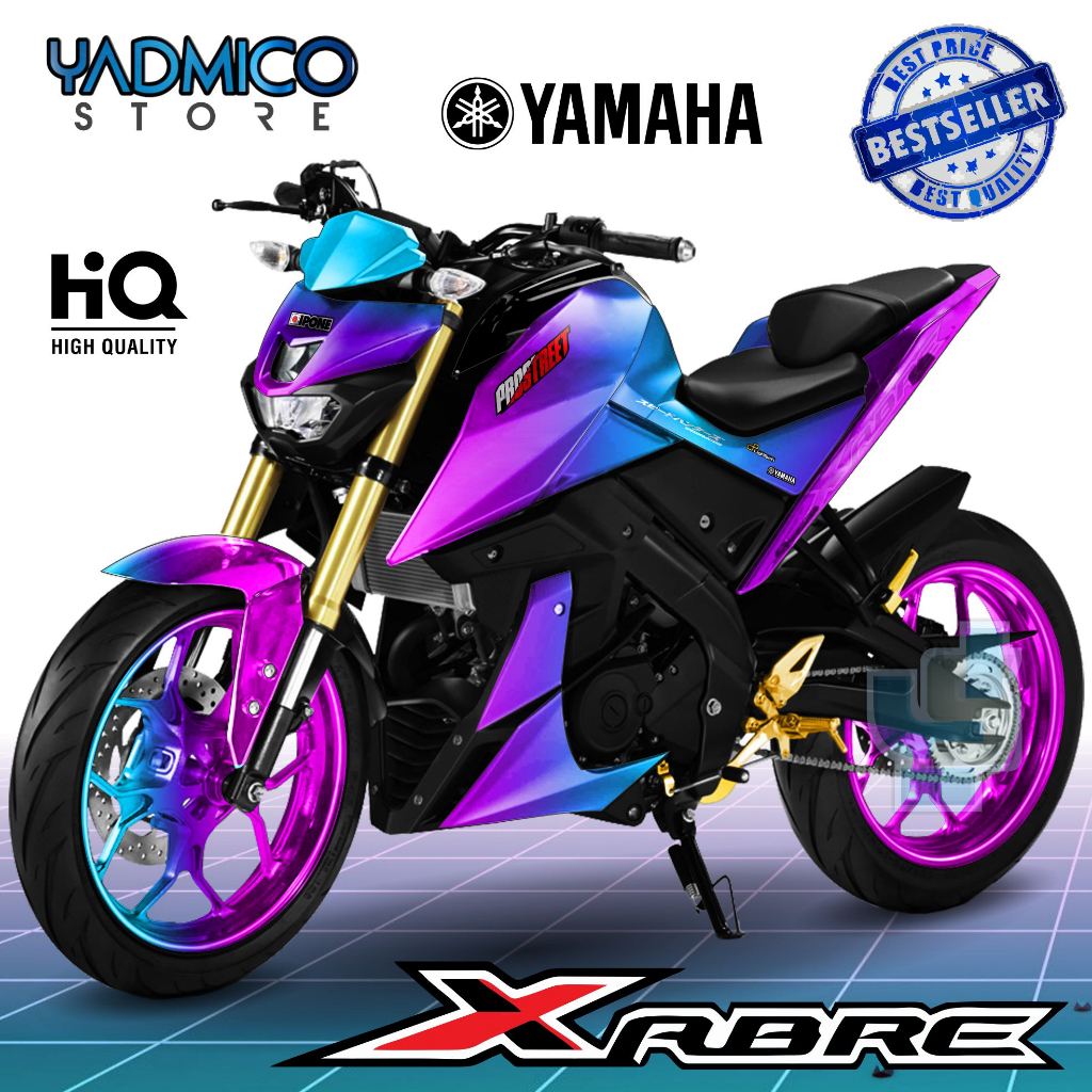 Decal Xabre Full Body - Stiker Motor Yamaha Xabre Full Body - Dekal Xabre Full Body - Striping Xabre