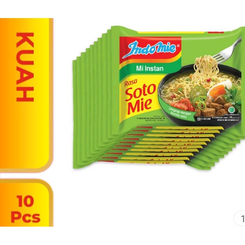 

Indomie Soto 85gr isi 10 Pcs Murah