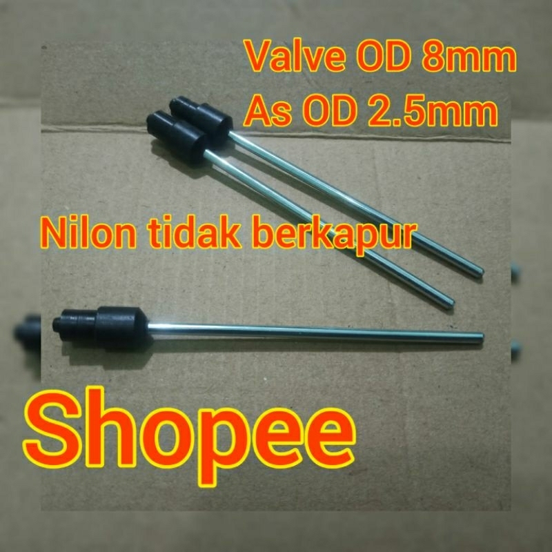 Valve OD 8mm AS 2.5mm