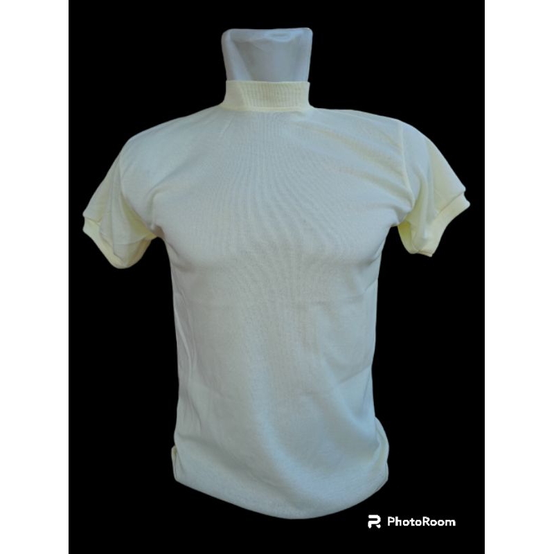 Kaos Krem Polos Krah Tinggi Security Kaos Dalam Krem Polos Security Satpam