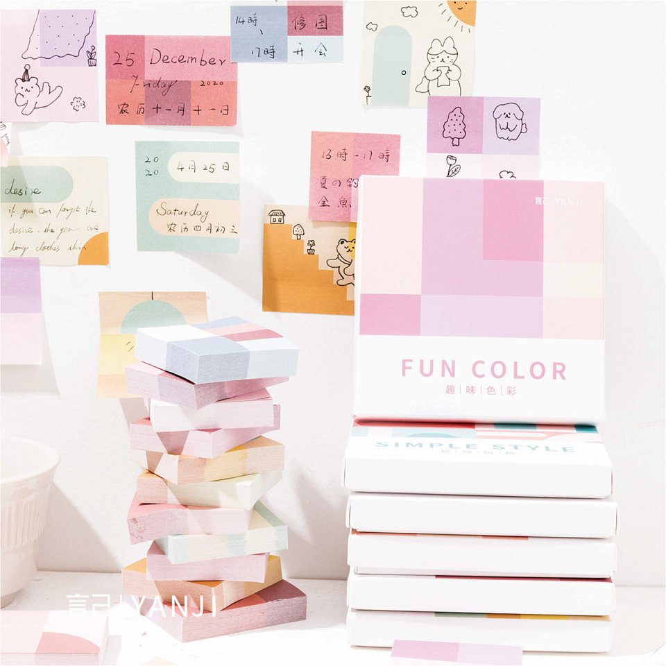 

STICKY NOTES WARNA WARNI/STIKY NOTE PRAKTIS/STIKY NOTE ABSTRAK