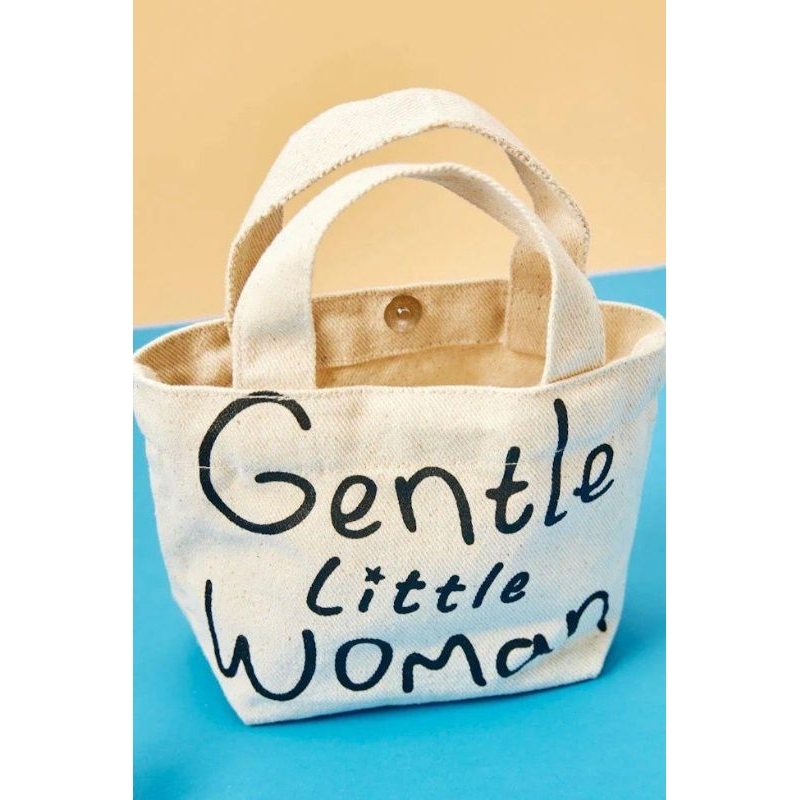 Gentle w*man mini logo tote bag