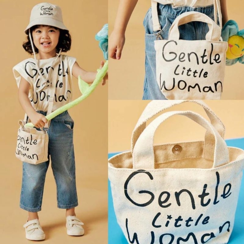 Gentle w*man mini logo tote bag