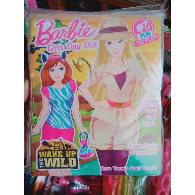 Mainan Anak Dress Wake Up / Mainan Kertas Baju-bajuan