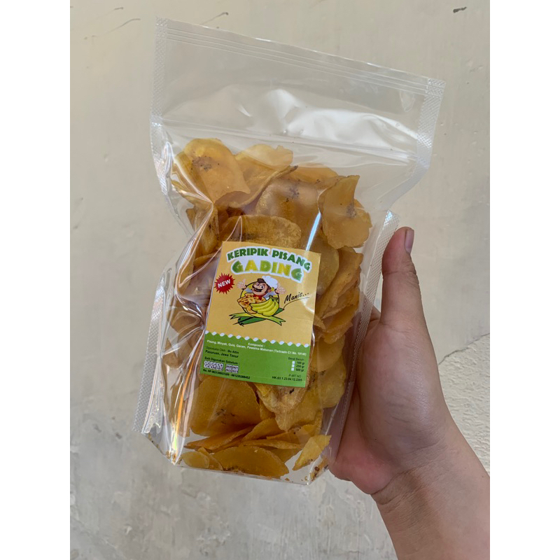 

Kripik Pisang Cap Gading 200 grm