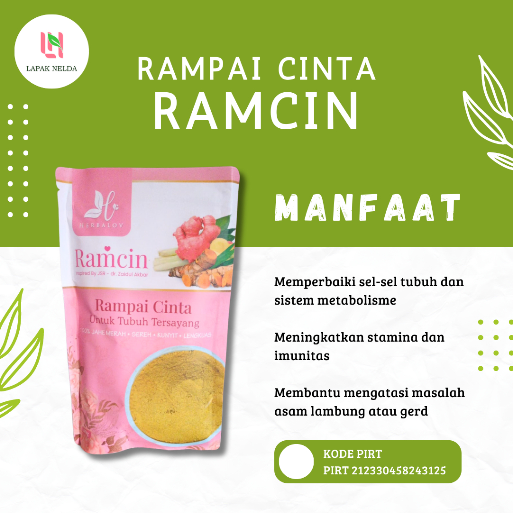 

RAMCIN HERBALOV| RAMUAN CINTA | RAMCIN DIET DBH HERBALOV Ramuan Cinta JSR