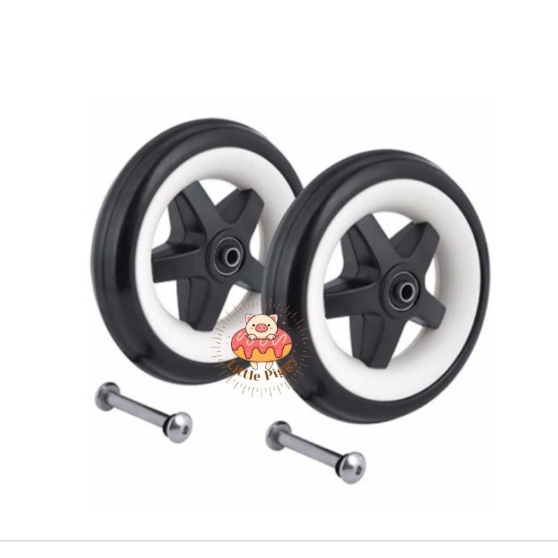 Bugaboo Bee Front wheels replacement set roda pengganti stroller